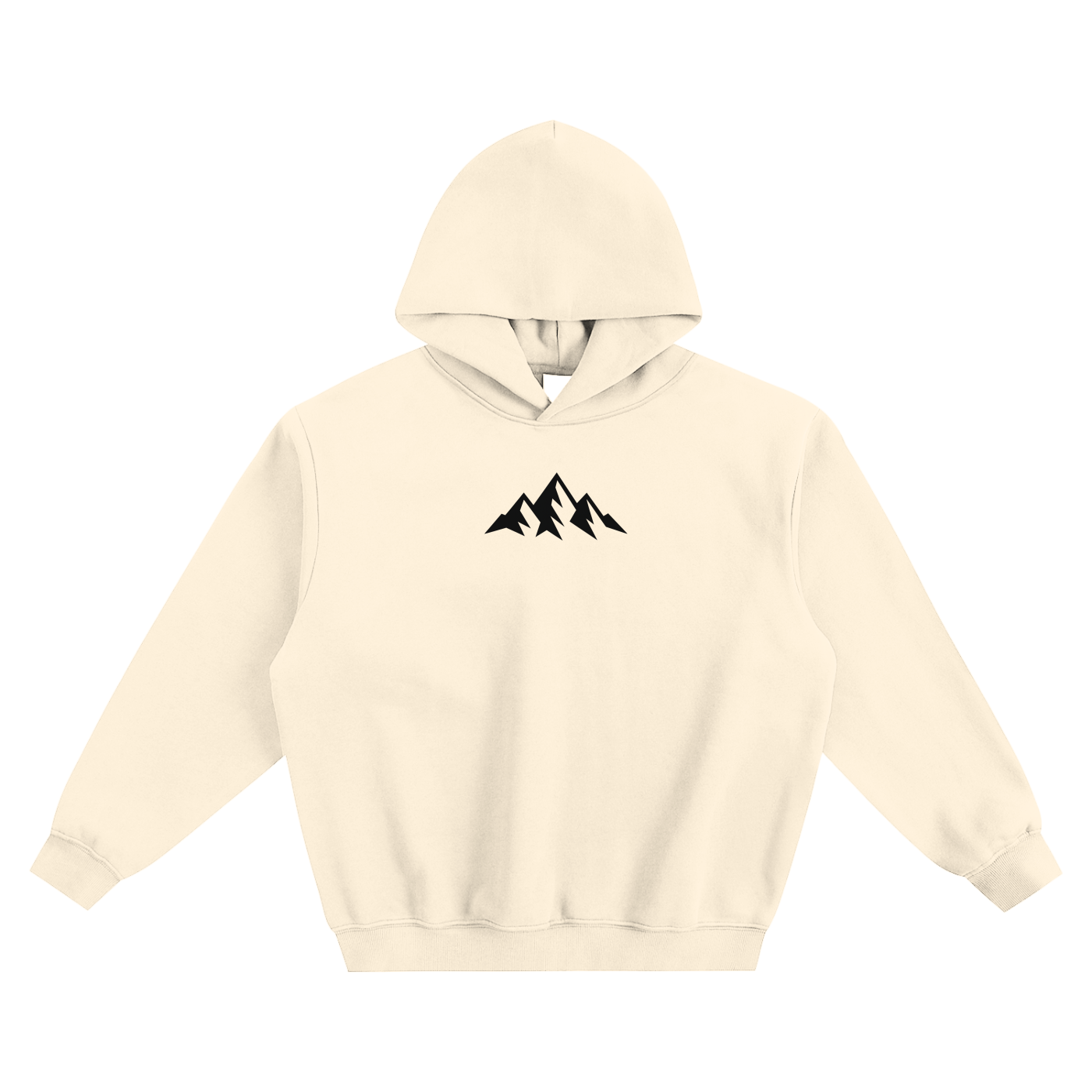 Fleeced MOUNTAIN VITT Boxy Hoodie
