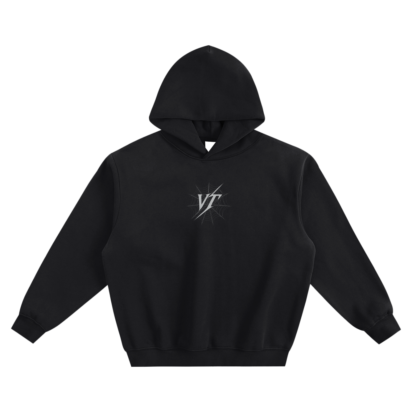 Fleeced WEB VT Boxy Hoodie