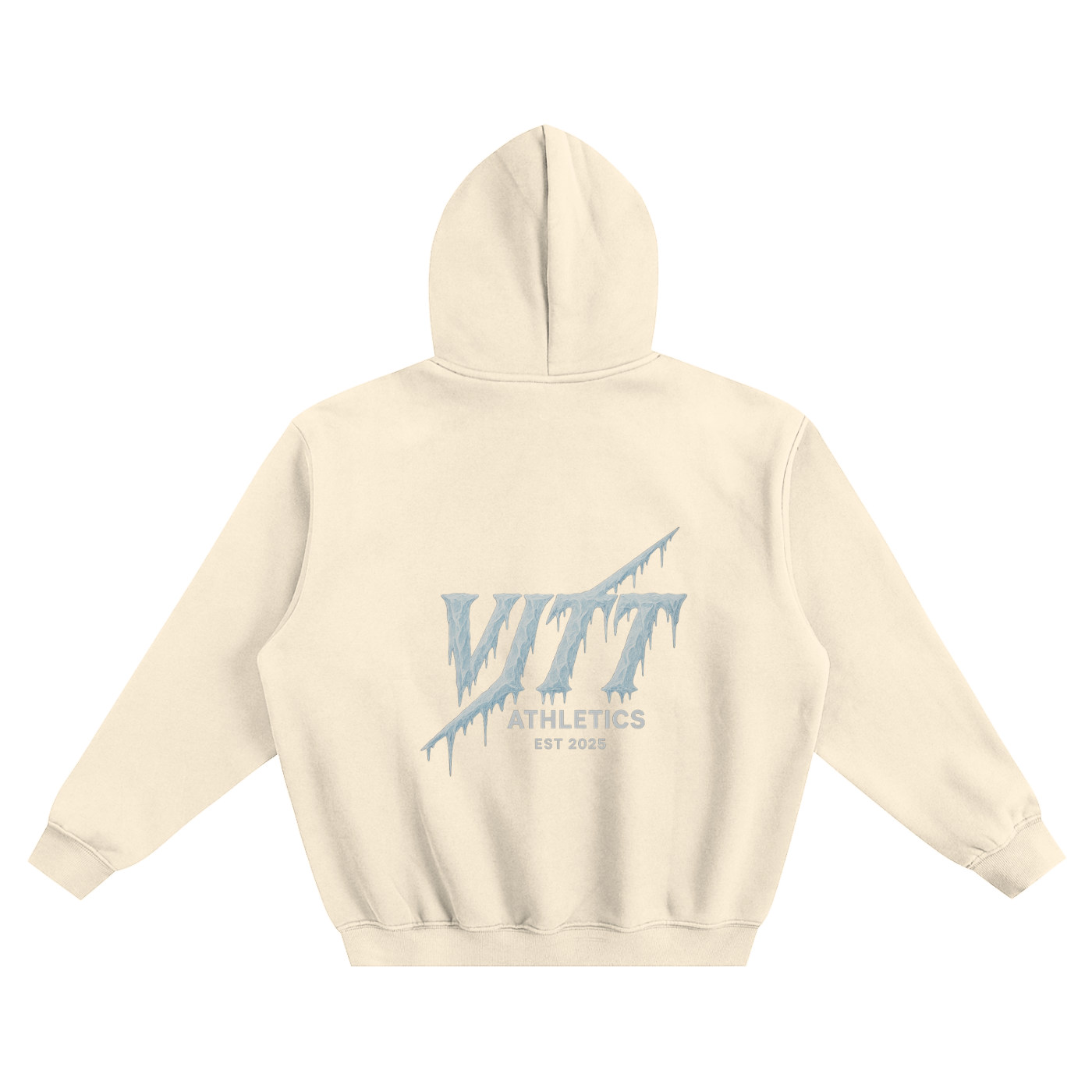 Fleeced YELLOW ICE Boxy Hoodie