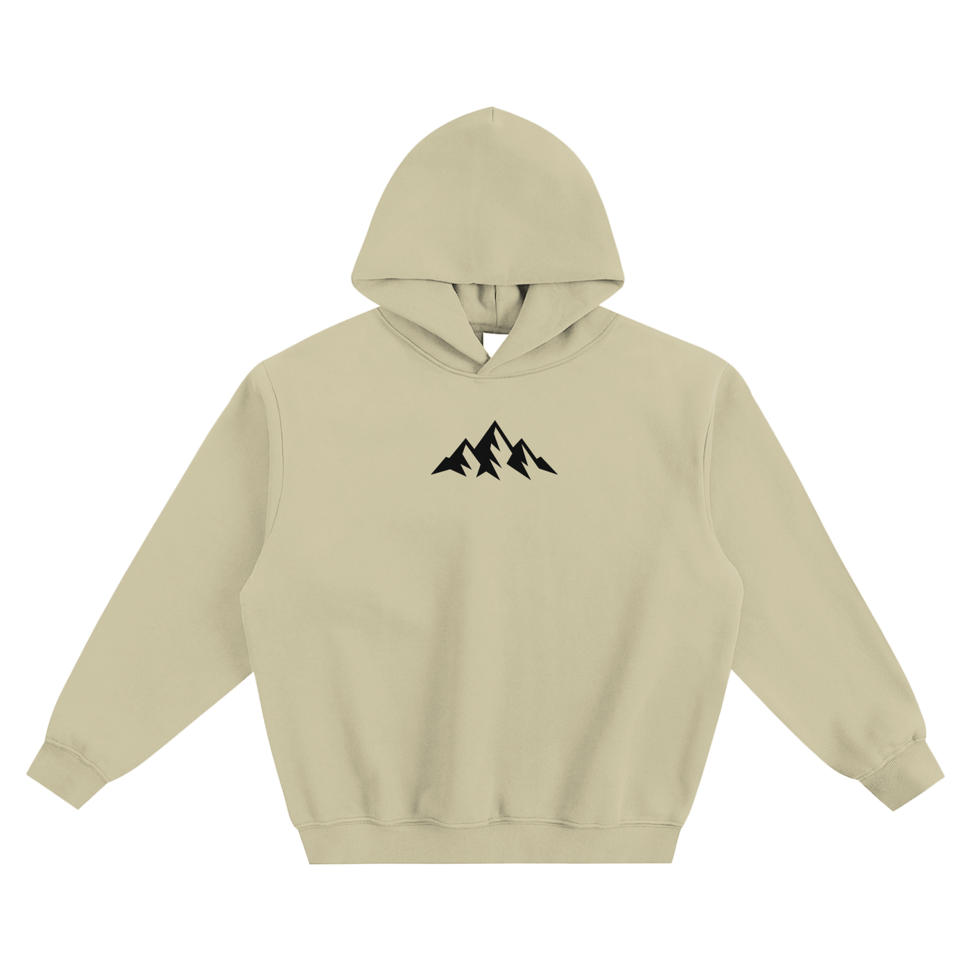 Fleeced MOUNTAIN VITT Boxy Hoodie