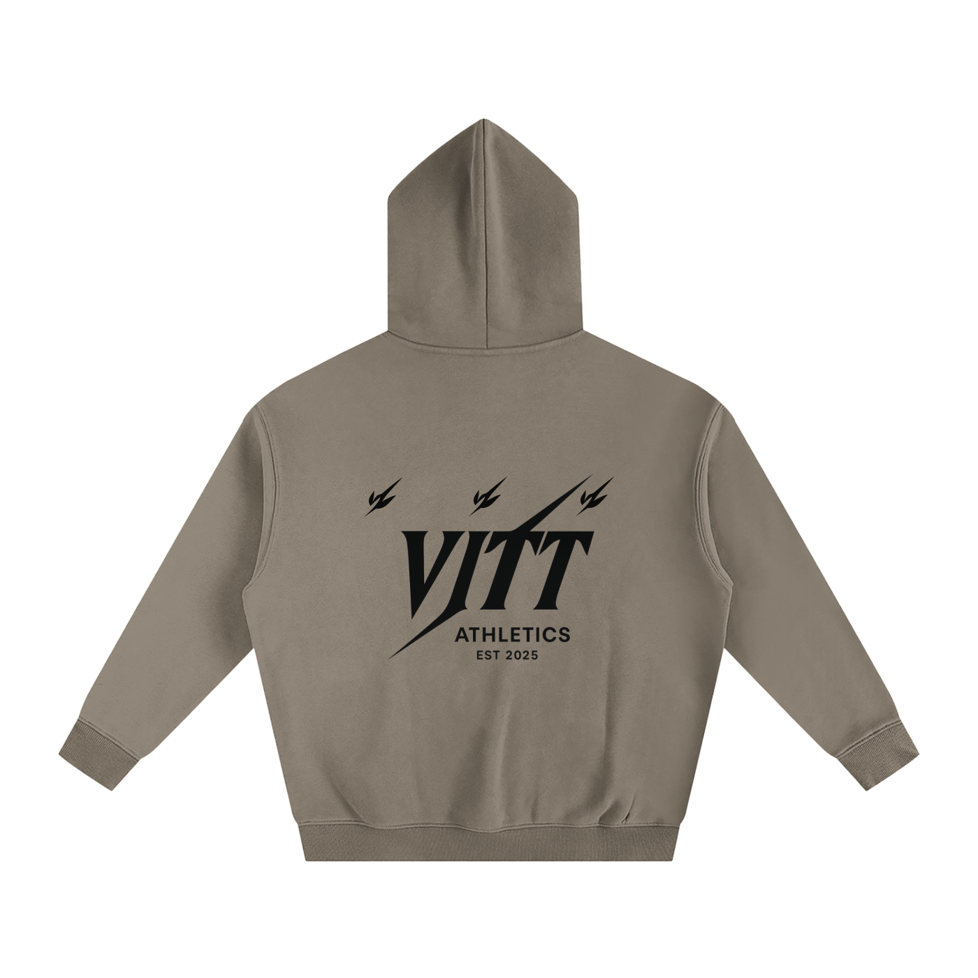 Oversize ORIGINAL VITT Fleeced Hoodie