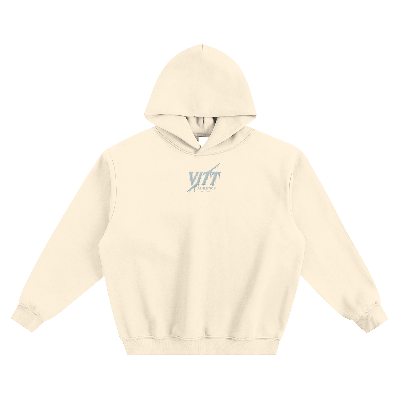 Fleeced YELLOW ICE Boxy Hoodie